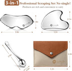3-in-1 Stainless Steel Gua Sha Tools - Image 9