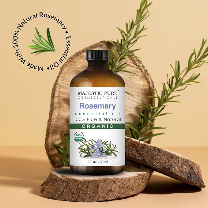 Majestic Pure Organic Rosemary Essential Oil - Image 2