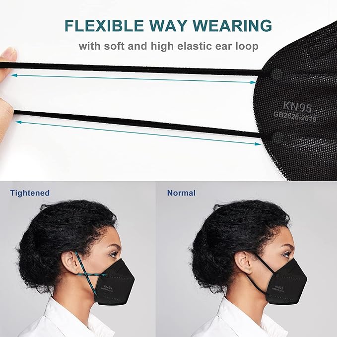 KN95 Face Mask, KN95 Mask, Cup Masks Breathable 5-Layer Filter Efficiency≥95% - Image 4