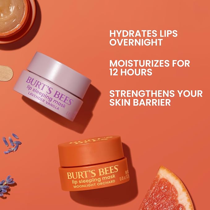 Burt’s Bees Moonlight Orchard Lip Sleeping Mask, - Image 2