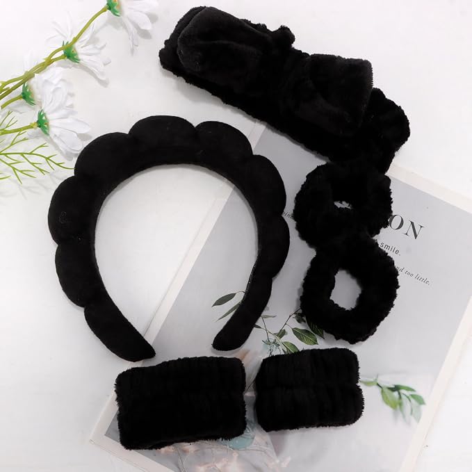 AOPRIE SPA Headbands for Washing Face Makeup Headbands - Image 3