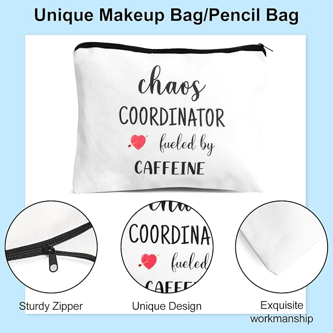 Chaos Coordinator Gifts, 20 OZ Insulated Tumbler Birthday Gift - Image 4