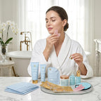 Mothers Day Gifts Basket for Mom, Hydrating Face Skin Care Kit, Spa Gift Basket - Image 5