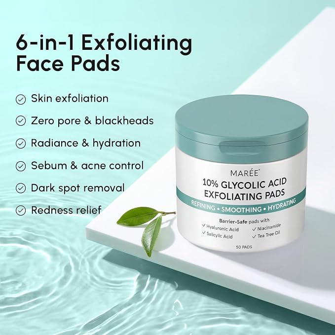 MAREE Glycolic Acid Resurfacing Pads - Image 4