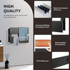 K&KALONZO Electric Towel Warmer, 18.35" W x 14.6" H Wall-Mounted Towel Heater - Image 5