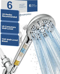 6-Mode High Pressure Handheld Shower Head by HOPOPRO