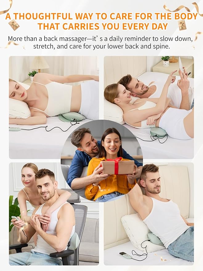 Smart Lower Back Massager with Soothing Warm Therapy & Air Traction – Spinal - Image 5