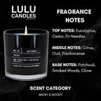 Lulu Candles | Fireside | Smells Like a Bonfire | Luxury Scented Soy Jar Candle - Image 2
