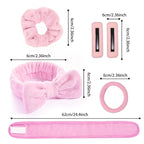 Spa Gift Set: Bubble Headband, Face Wash Headband, Skin Care Wristbands - Image 3