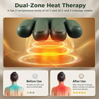 KppeX Upgraded Model Finger Deep Cordless Cordless Neck Massager Pillow - Image 3