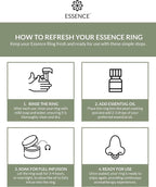 Essence Wearable Aromatherapy Nasal Diffuser – Lemongrass Essential Oil Nose - Image 5