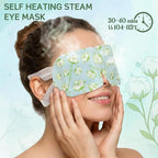 100 Pcs Steam Eye Masks for Dry Eyes Unscented Self Heated Steam Warm Eye Mask - Image 4