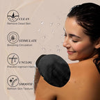 LOTTA Exfoliating Gloves for Dead Skin Removal & Skin Cell Renewal, Vegan - Image 2