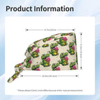 Alligator Ice Cream Working Cap, Scrub Cap - Image 5