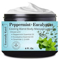 Essentially KateS Peppermint + Eucalyptus Cooling Blend Cream Lotion 4 Fl Oz by EssentiallyKateS