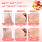 Foot Peeling Mask Exfoliant for Peeling Off Calluses, Natural Exfoliator for - Image 4