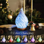 Porseme 280ml Glass Essential Oil Diffuser Aromatherapy Ultrasonic Cool Mist - Image 2