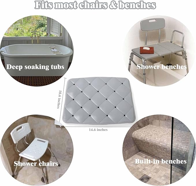 Waterproof Shower Cushion Seat Pad - Image 5