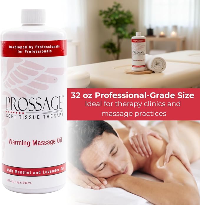 Prossage Heat Warming Relief Massage Oil - Image 5