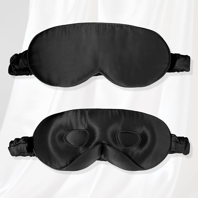 VOCOSTE 22 Momme Pure Silk Sleep Mask - Image 7