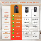 Infrared Sauna Box, Portable Sauna - Image 3