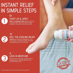 Rinse Bath & Body Peppofoot Heel Balm Stick - Image 3