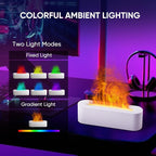 YALEDI Essential Oil Diffuser, Fireplace Flame Fire Oil Diffuser, 150ml - Image 3