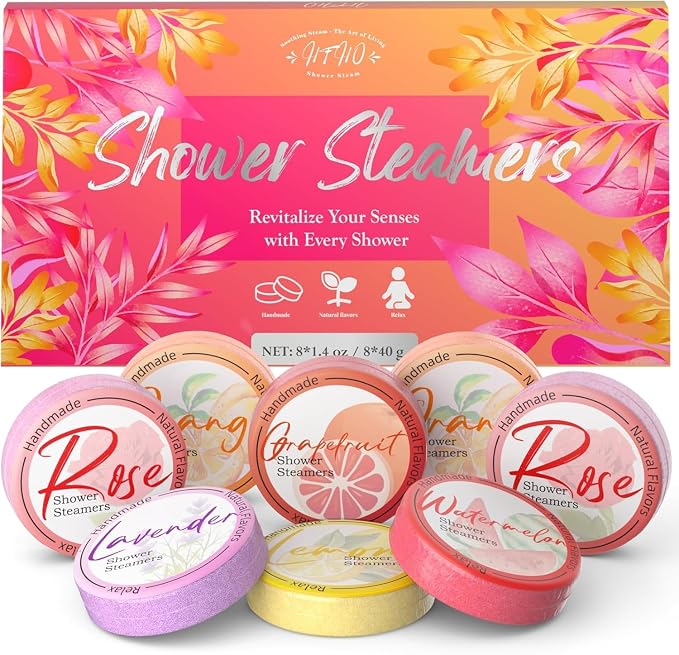 Shower Steamers Aromatherapy 8 Pack by HFHO