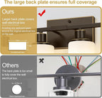 Indoi 4-Light Bathroom Light Fixtures, Modern Bathroom Wall Lamp - Image 5