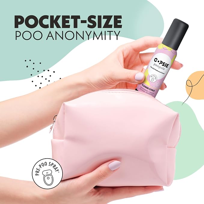 OOPSIE POOPSIE Flower Citrus Before & After You Go Toilet Spray 2oz - Image 4
