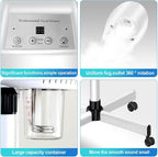 Professional Facial Steamer for Atomization Humidifier Atomizer, Adjustable - Image 3