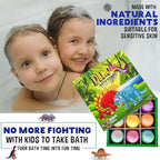 Bath Bombs for Kids with Surprise Toys Inside Plus Dinosaur Puzzle - Image 8
