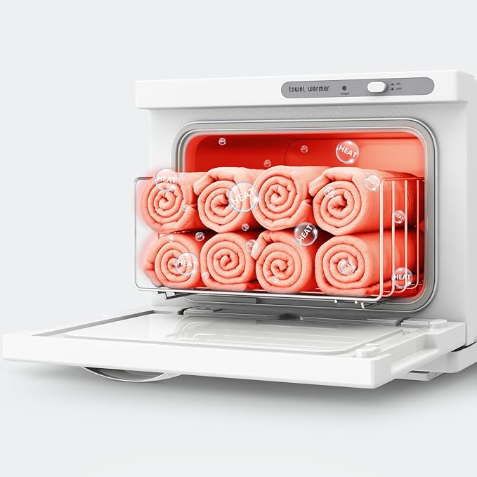 Towel Warmer Cabinet, 8L Hot Spa Small Towel Warmer Heating Use - Image 2