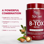 I Belli Capelli Ravenna Hair Treatment Kit- 1kg/35.2 oz B-tox Hair Mask + - Image 4