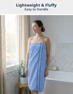 LANE LINEN Bathroom Towels Set of 18 – Zero Twist, 100% Mercerized Cotton Towel - Image 3