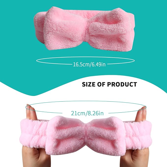 WSYUB 3Pcs Spa Headband, Makeup Headband - Image 3