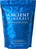 Ancient Minerals Magnesium Bath Flakes – Pure Zechstein Magnesium Chloride by ANCIENTMINERALS