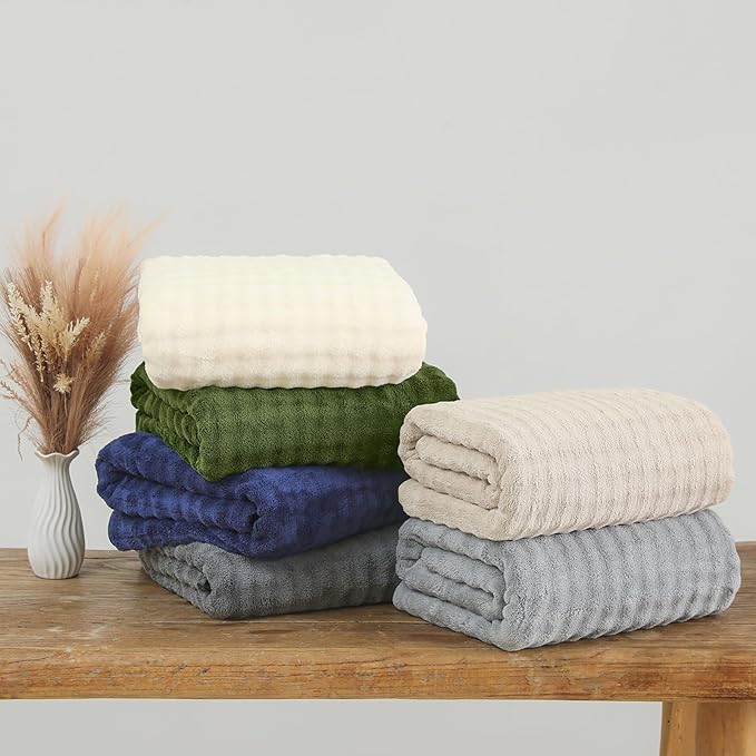 KBY Bath Towels Set of 2, Extra Large Bath Sheets 40X80 Inches, Quick Dry - Image 7