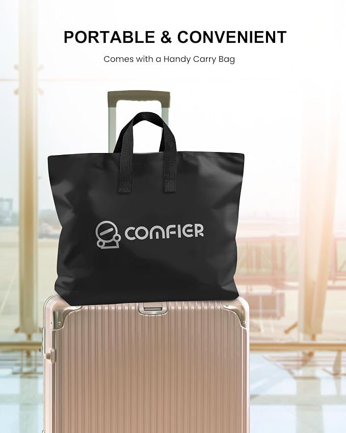 COMFIER Back Massager with Heat, Massage Chair Mat with Adjustable Lumbar - Image 9