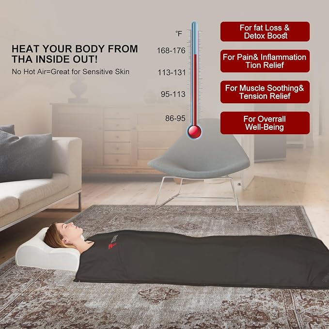 Sauna Blanket, Far Infrared Sauna Blanket, Portable Sauna - Image 6