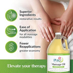 Herbal Therapy 1 Gallon Massage Oil, Aloe Vera, Professional, Massage Therapy - Image 4
