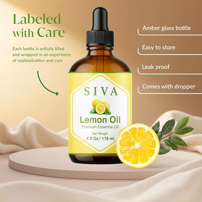 Siva Lemon Essential Oil - Image 4