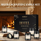 Hotel Scented Candles Set, 6 Pack Candles - Image 6