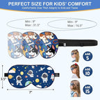 Kids Silk Sleep Mask: 100% Mulberry Silk Eye Mask - Image 6