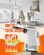 Handheld Steam Cleaner, 15s Fast Heating, Adjustable Steam, 650mL Large Water - Image 5