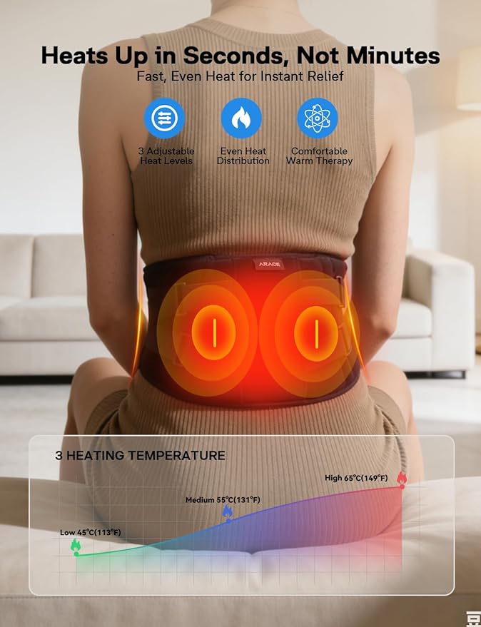 10000mAh Cordless Heating Pad - Image 3