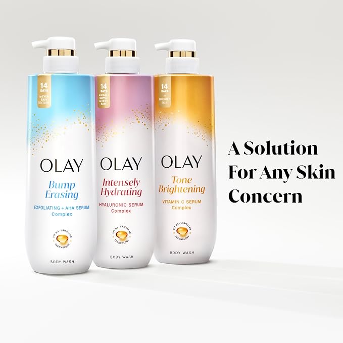 Olay Body Wash for Women, Intensely Hydrating, Hyaluronic Acid Serum Complex - Image 7