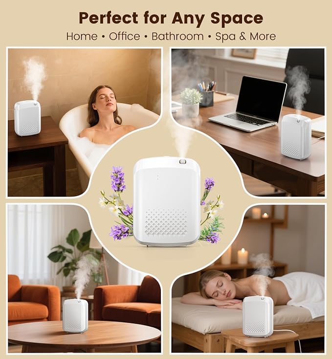 XEITIN Waterless Essential Oil Diffuser 3000 Sq.Ft Coverage - Image 5
