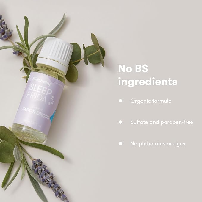 Frida Baby Natural Sleep Vapor Bath Drops, Lavender Essential Oil Bath Drops - Image 6