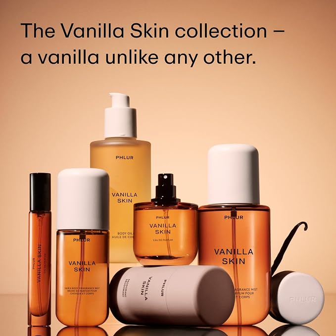 PHLUR Vanilla Skin Body Oil, 4 Fl Oz – Vanilla, Hydrating Moisturizing After - Image 7